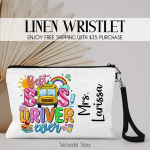 Personalized Bus Driver Gift, Bus Driver Gift, Teacher Appreciation Gift, Favorite Bus Driver Bag, Bus Driver Appreciation, Bus Driver Gift
