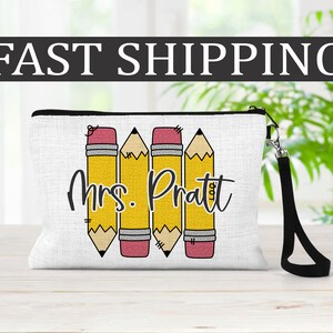Personalized Teacher Bag, Teacher Gift Ideas, Teacher Appreciation Gift, Favorite Teacher Bag, End Of School Gift, Teacher Survival kit