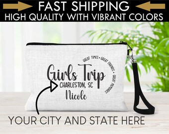 Personalized Girls Trip Bag, Girls Weekend Gifts, Personalized Beach Girls Weekend, Girls Trip Bag, Girls Trip Gift, Personalized Gifts