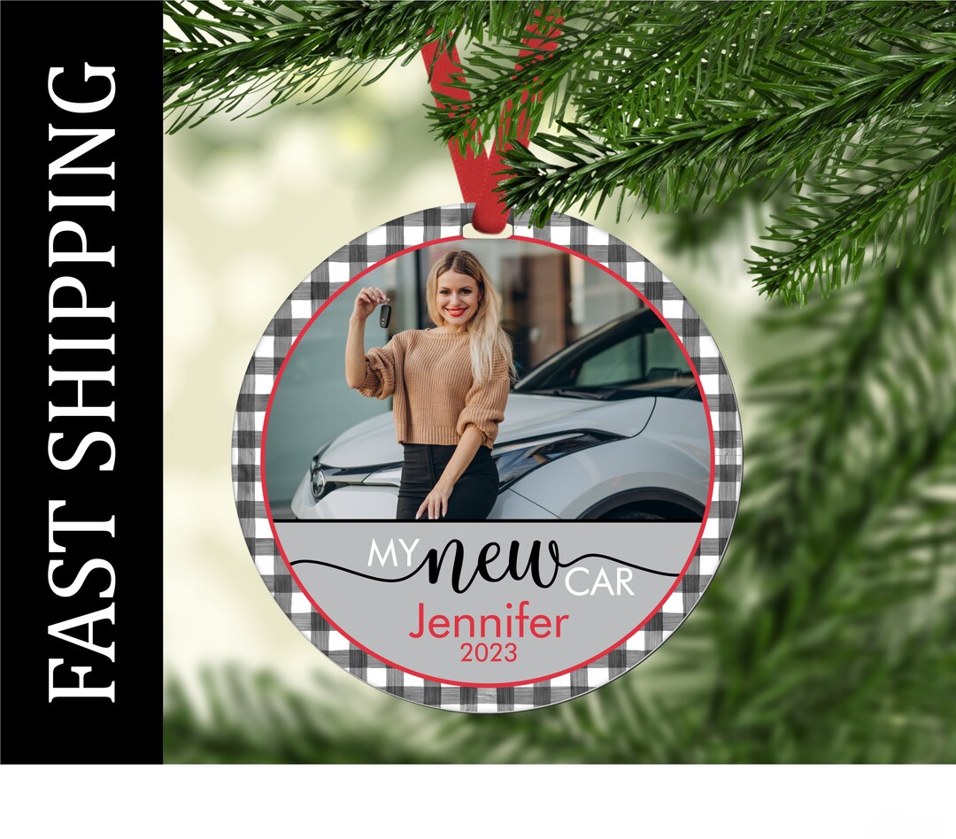 Personalized New Car Ornament Driving Ornament New Driver Etsy