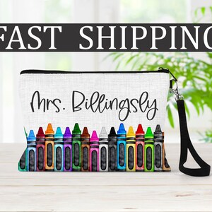 Personalized Teacher Survival Kit Bag, Teacher Gift Ideas, Teacher Appreciation Gif, Pencil Pouch, Teacher Christmas, Teacher Gift
