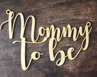 Mommy to be chair sign, baby shower mom chair sign, mom to be, chair sign, mom to be chair sign, baby shower decor, baby shower chair sign