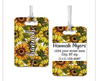Sunflower Luggage - Etsy