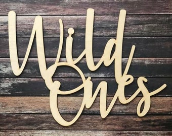 Wild ones back drop, twins photo prop, wild ones photo prop, twins party decorations, first birthday, first birthday party for twins