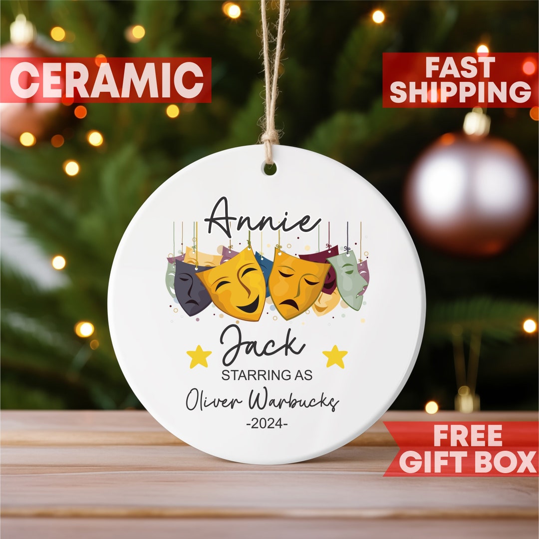 Actor Christmas Ornament 