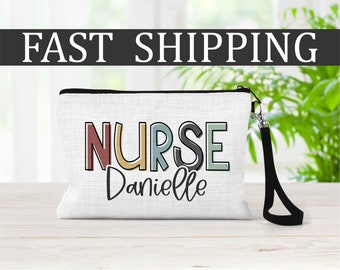 Personalized Nurse Bag, Nurse Gifts, Nurse Pouch, Nurse Graduation Gift, Nurse Gift For Women