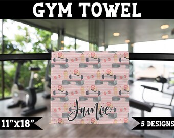 Workout Towel, Gym Towel, Personalized Towel, Hand Towel, Custom Towel, Gym, Towel With Name, Gym Gift, Gifts for Her, Personalized Gift