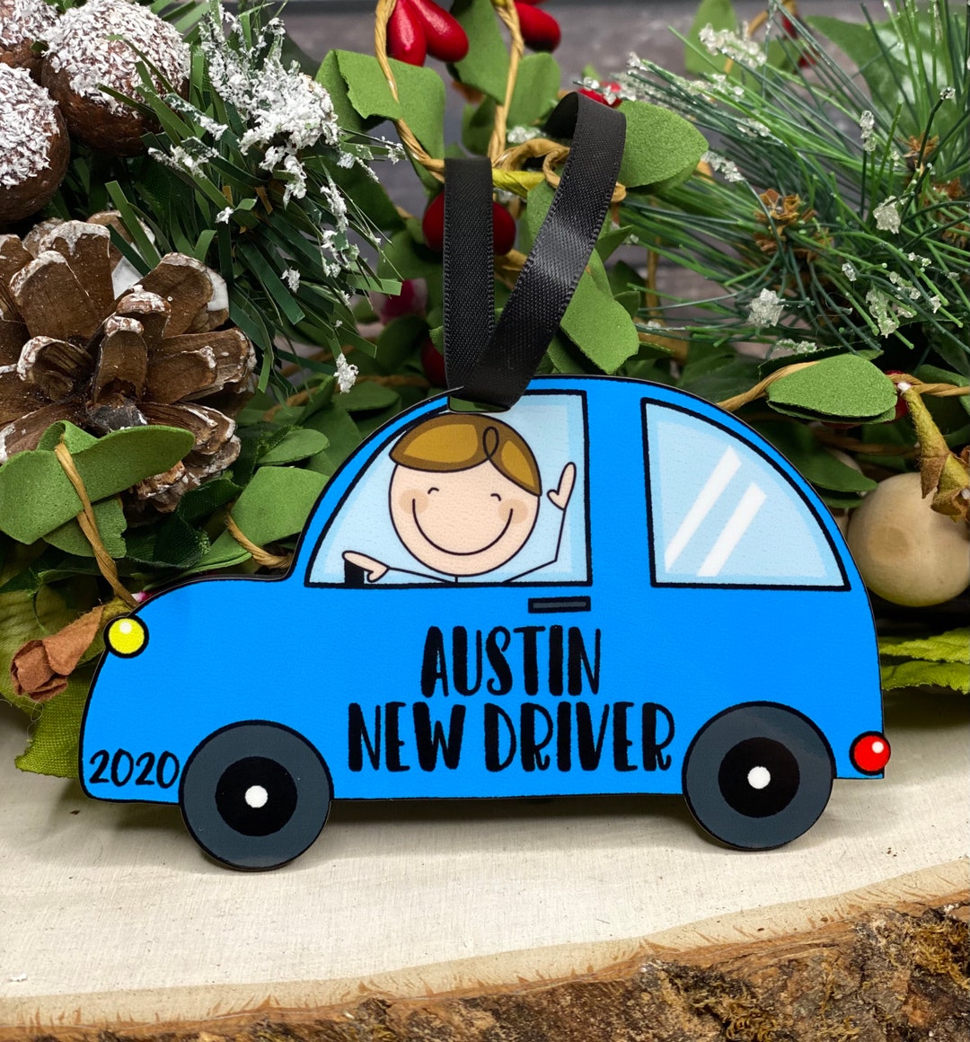Personalized New Driver Ornament, Driving Ornament, Driver Ornament