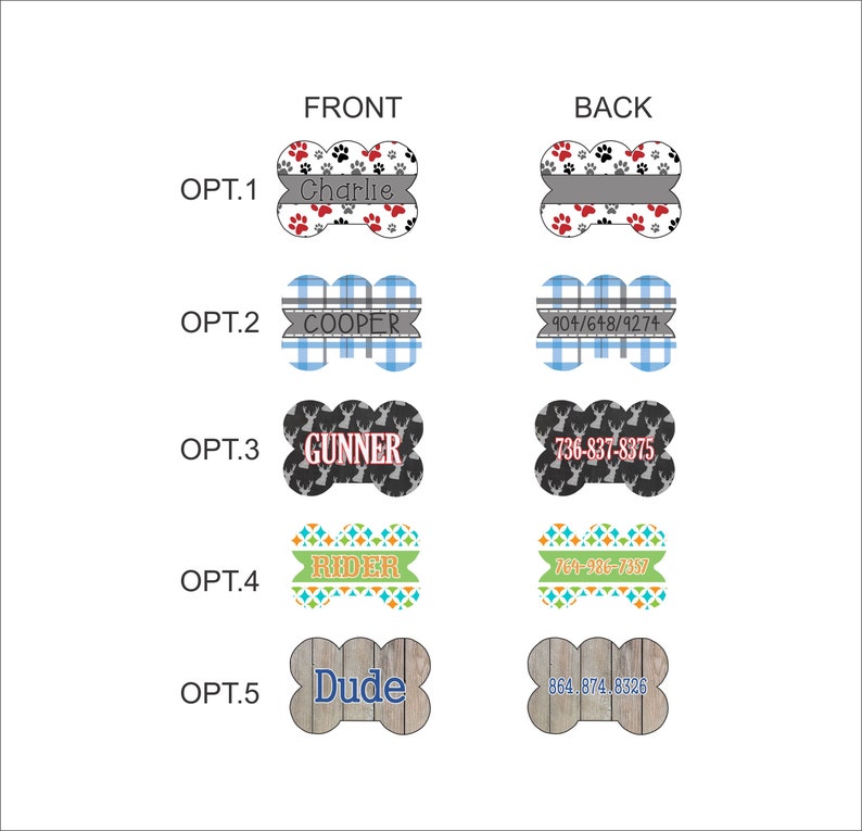 cute dog tags