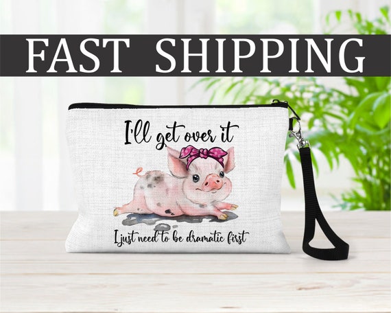 Pig Makeup Bag, Pig Gifts For Pig Lovers, Women Girls Animal Lover Farmer  Funny Birthday Christmas Gift, For Teens Daughter Sister Friends Niece Who  Loves Pigs - Temu Philippines