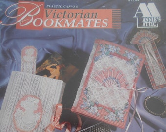 Victorian Bookmates, Annie's Attic, Pattern Leaflet #87P23