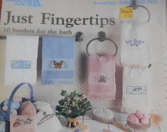 Just Fingertips, Leisure Arts, Pattern Leaflet #485, 1986