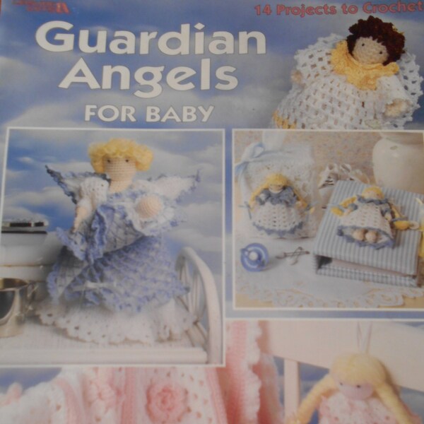SALE!!** Guardian Angels For Baby, Leisure Arts, Pattern Leaflet #2813, 1996