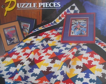 Puzzle Pieces, Annie's Attic, Pattern Leaflet #2205-04, 1994