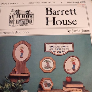 Country Hospitality, Barrett House, Pattern Leaflet, 1985