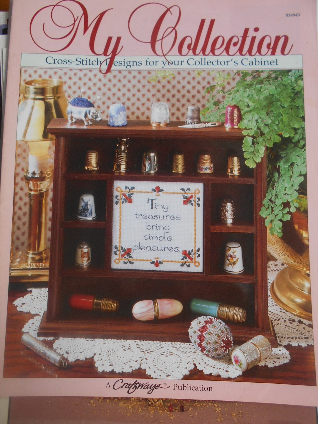 SALE!!** My Collection, Craftways, Pattern Leaflet #24943, 1990 - Etsy