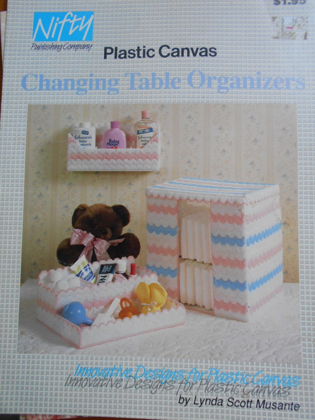 Changing Table Organizers, Nifty Publishing, Pattern Leaflet, 1990 Etsy