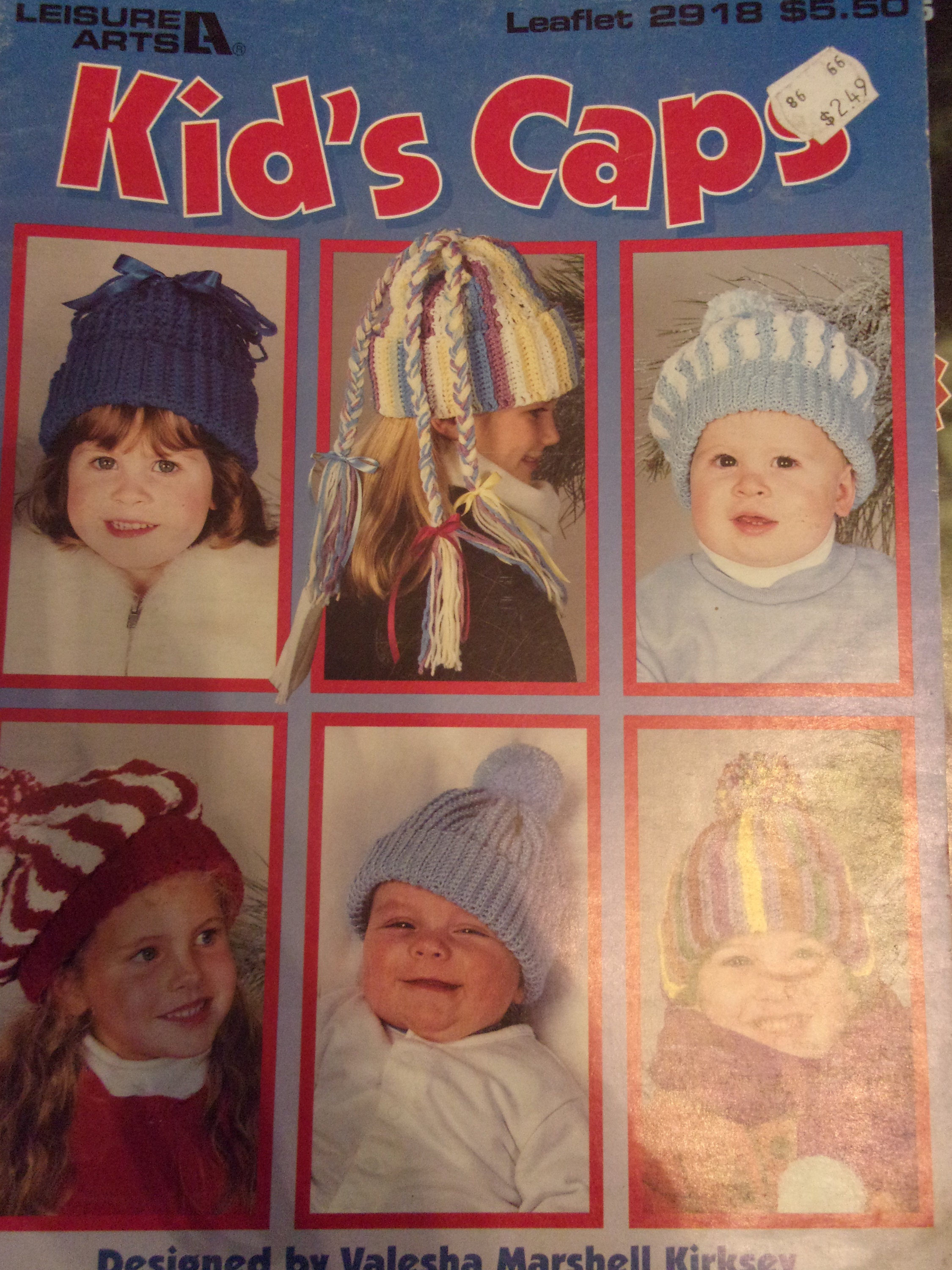 Leisure Arts -Crocheted Hats for The Beginner