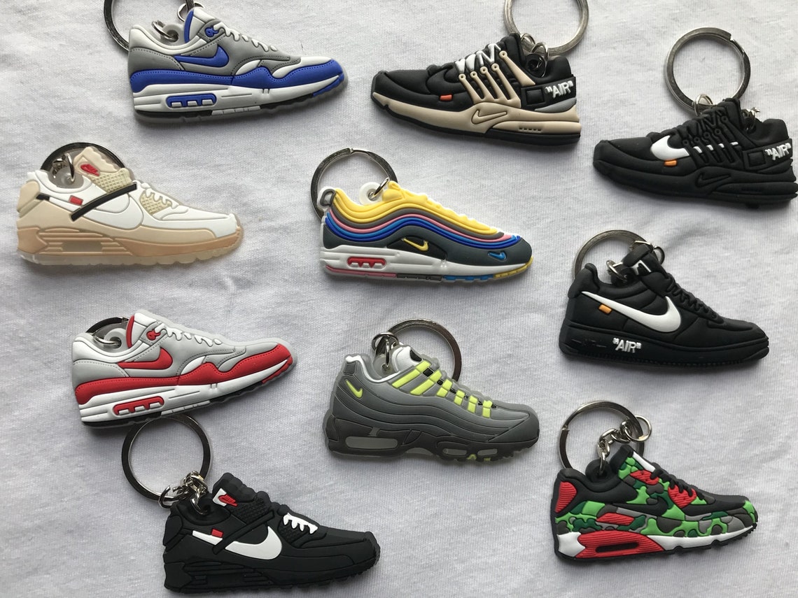 Nike Air Max Custom Keyrings/keychains Etsy UK