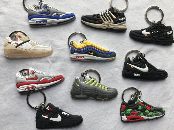 Idealmente Subrayar llegada Llaveros/llaveros personalizados Nike Air Max - Etsy España