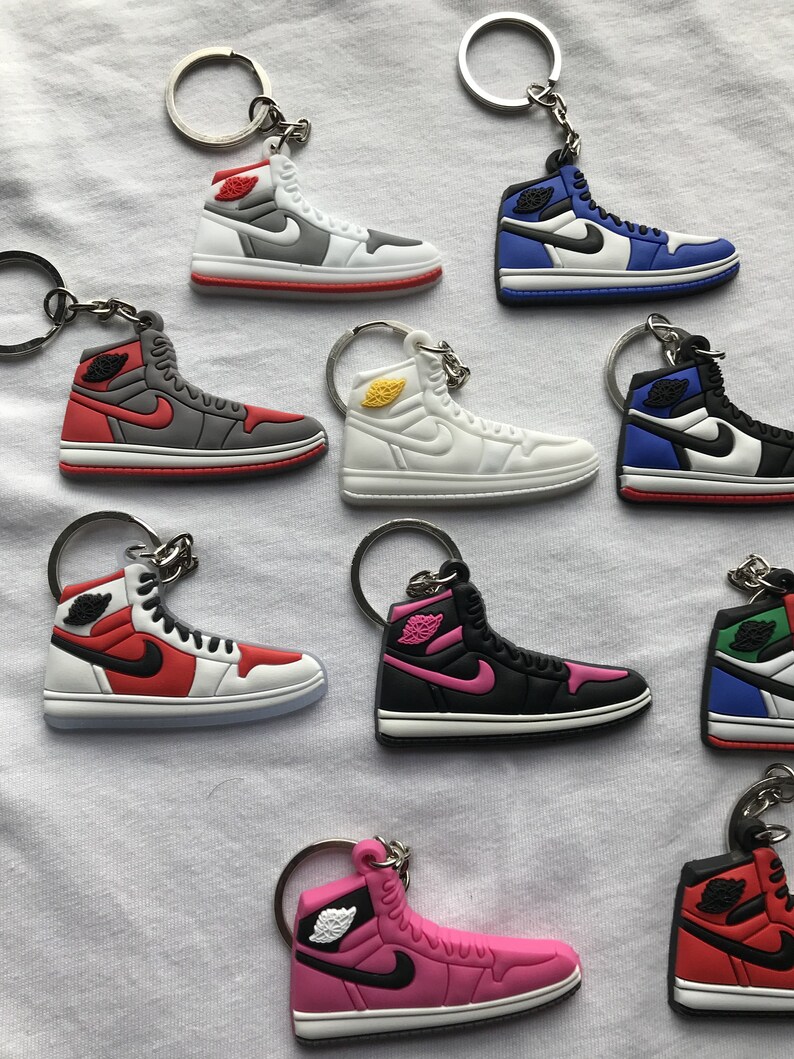 Nike Jordan Custom Keyrings / Keychains Etsy UK