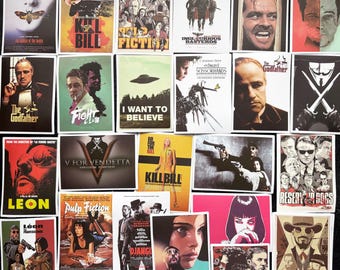 Movie Poster  Vinyl Stickers | Skater BMX Snowboarding