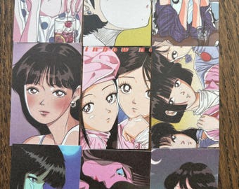 50 x Kawaii Summer Love Letter Japanese Washi Paper Stickers | Anime Manga Journaling