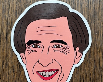 Alan Partridge Large Vinyl Stickers | Rap Hip Hop