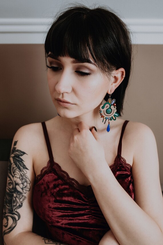Big sale colorful earrings
