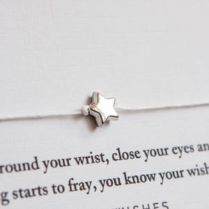 teaching assistant gift, wish bracelet, teacher gift, teaching assistant, end of year gift, teacher thank you, image 2