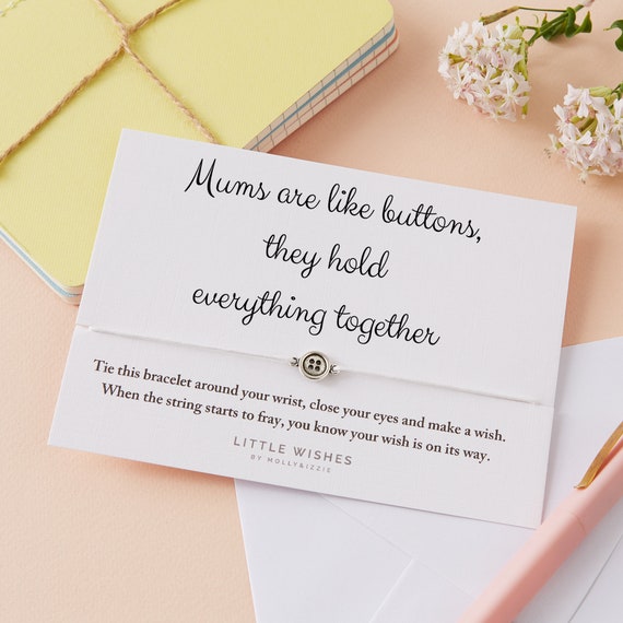 Friendship Bracelet, Mother's Day Gift Wish Bracelet