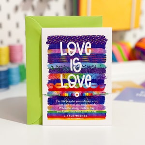 Love Is Love-wensarmband met kralen