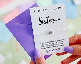 Sister Mini Wish Bracelet