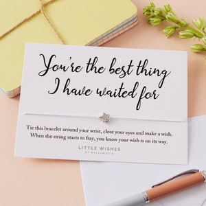 Wish bracelet, Long Distance Gift - Send Direct To Recipient