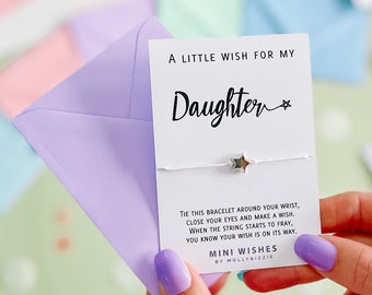 Daughter Mini Wish Bracelet