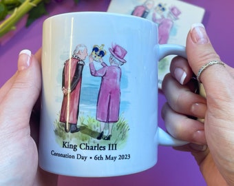 King Charles Coronation Ceramic Mug