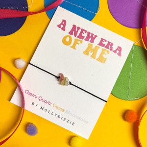 Pulsera de cristal ajustable - Una nueva era para mí
