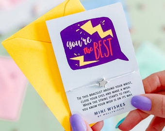 You're The Best Mini Wish Bracelet