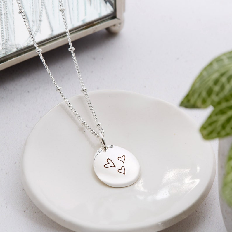 Personalised Pebble Necklace For Daughter