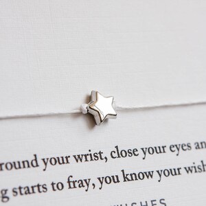 Wish Bracelet, inspirational gift for her zdjęcie 2