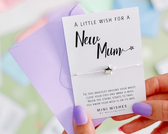 New Mum Mini Wish Bracelet