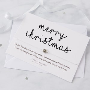 Braccialetto dei desideri di Buon Natale