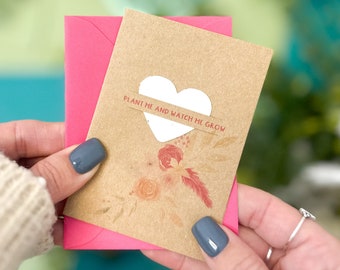 Floral Dreams Plantable Seed Card