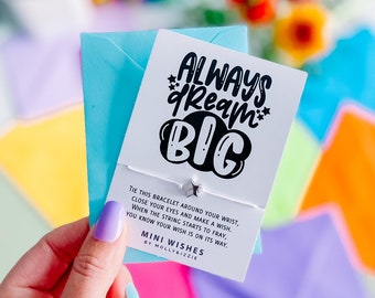 Always Dream Big Mini Wish Bracelet