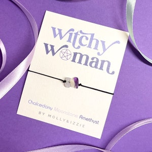 Pulsera de Cristal Ajustable - Mujer Bruja