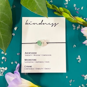 Pulsera de Cristal Ajustable - Bondad
