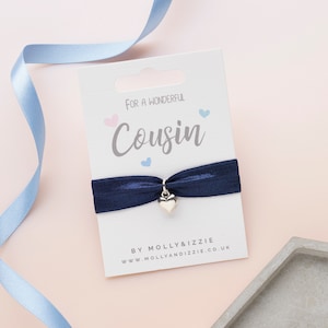 Cousin Gift Stretch Charm Bracelet