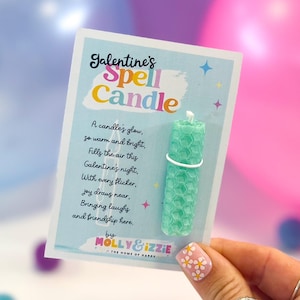 Galentine's Soell Kerze - | Galentine es Day Geschenk | Geschenk Der Zeit | Achtsames Geschenk | Bienenwachs Kerze
