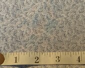 Rural Estate Quilter 39 s Stash Amish Attitude Vintage Tropical Breeze Fabrics Blue Cotton Quilt Foundation Dolls Baby 8 quot x 68 quot (x2)