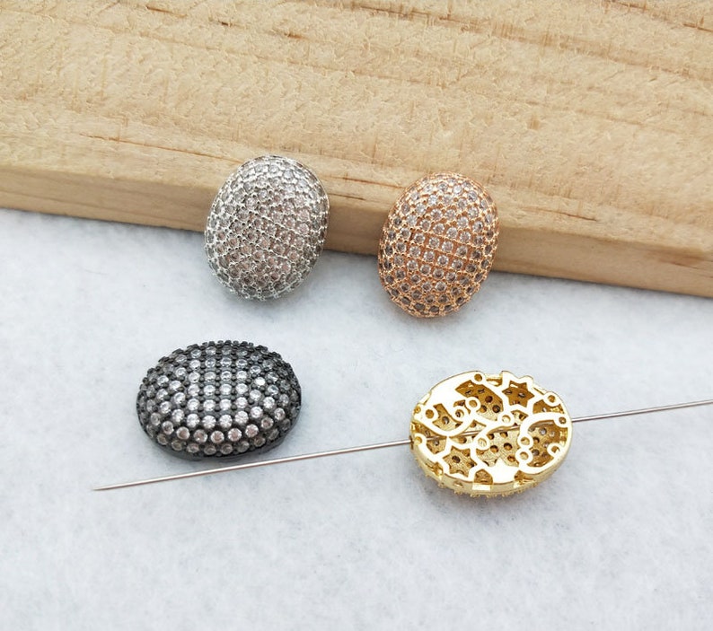10 Pieces Tiny crystal Connector,CZ zircon Micro pave Pendant Charm Jewelry Finding for DIY Bracelet making BD351